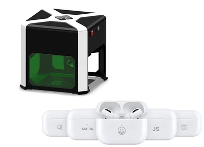 Kan en lille desktop lasergraveringsmaskine indgravere en Bluetooth -headset ...