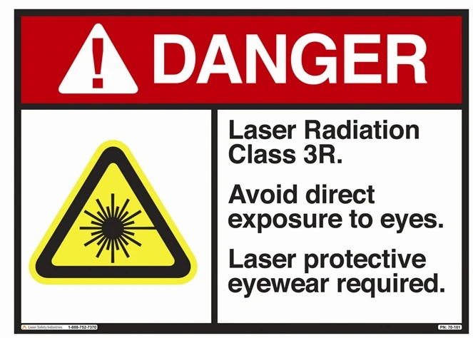 laser warning signs laser warning signs